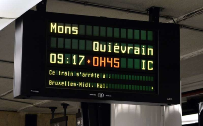 train mons bruxelles